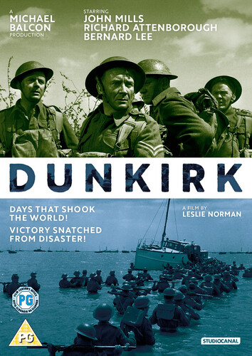 Dunkirk dvd john mills - dvd, (2017)