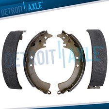 Pair Rear Premium Brake Shoes