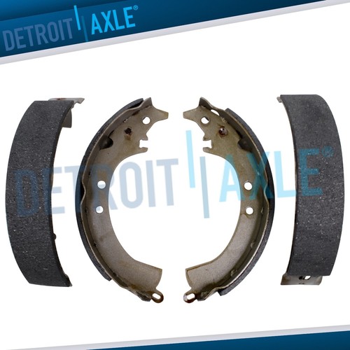Pair rear premium brake shoes - pair,