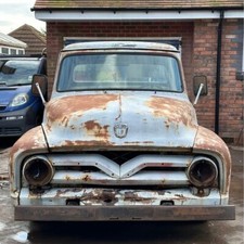1955 FORD F250 PICKUP HOTROD RATROD AMERICN BARN FIND PATINA RESTORATION PROJECT
