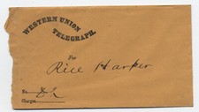 c1870s western Union Telegraph Co. cover [6525.1948]