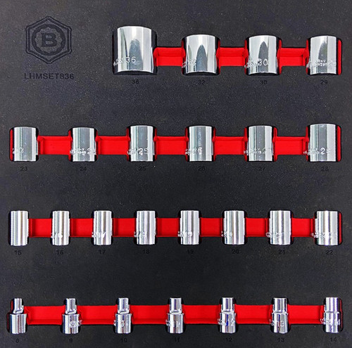 Britool hallmark 25pce - 25pce, socket