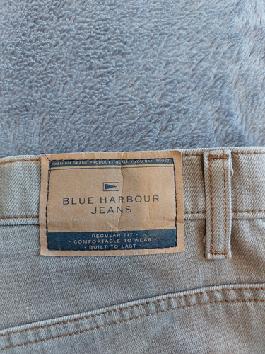 Blue harbour men beige denim - blue,