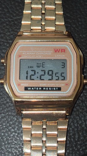 Vintage style digital watch - vintage,