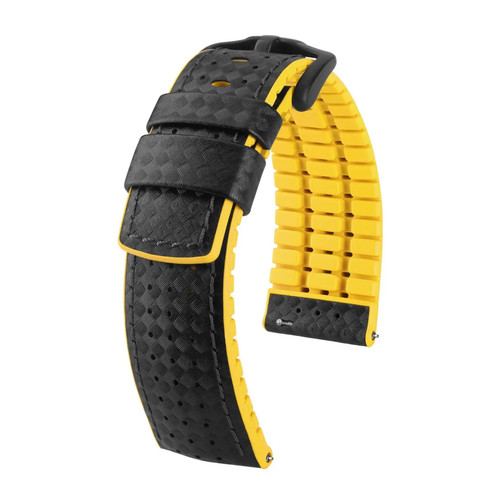 Black yellow watch - black/yellow,