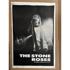 STONE ROSES IAN BROWN PIN-UP POSTER SIZED original MM pic from 1990 - these vint