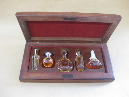 Miniature perfumes wooden - perfumes, &
