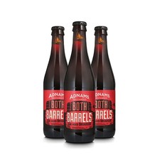 Adnams Both Barrels 9% Wood-Aged Broadside Beer | 3 x 330ml | Limited Edition