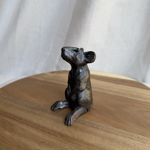 Mouse sculpture cold - sculpture,