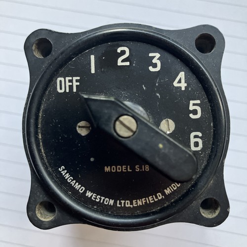 Rotary switch selector - selector, s.18