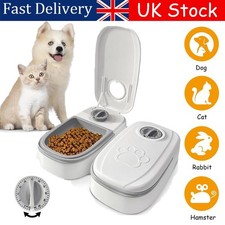 2x Automatic Pet Feeder with