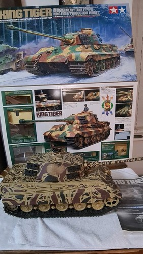 Tamiya king tiger - king, tank