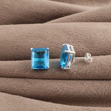 Natural Swiss Blue Topaz