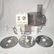 Moulinex Masterchef 65 Food Processor in Working Order Blender With Attachments
