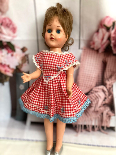 Vintage 1950s hard plastic - vintage, 11"