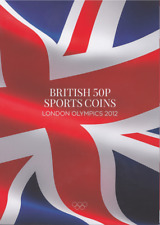 London Olympic 2012 50p Coins Sports Collectors Album Fifty Pence 