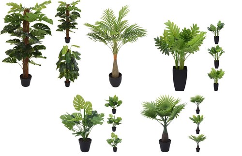 Large artificial plants green - plants,