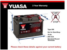 Battery fits JAGUAR X TYPE