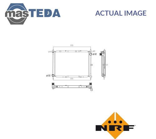 53758 engine cooling - 53758, radiator