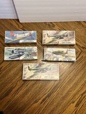 Vintage 1960s Lot Of 5 Airfix