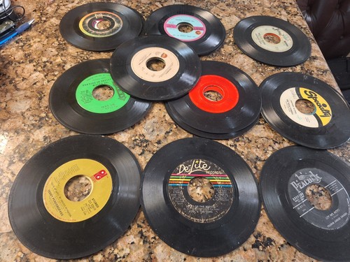 Lot vintage records - lot,