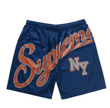 Supreme Big Script Mesh Shorts