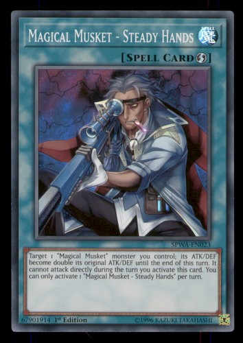 Yugioh magical musket steady - magical,