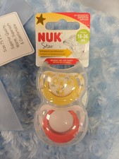 New Baby's NUK Dummies 18-36m