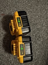Dewalt DCB184 5.0ah 18v XR Lithium Ion Li-Ion Battery Twin Pack - LED Indicator