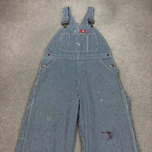 Dickies dungarees adult 34x32 - dickies,