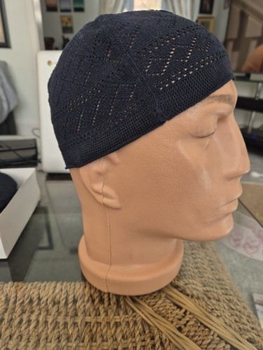 Black prayer hat - prayer, mens