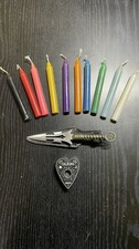 Mini Spell Candles Mixed Colours Ouija Board candle holder Mini Engraver Blade.
