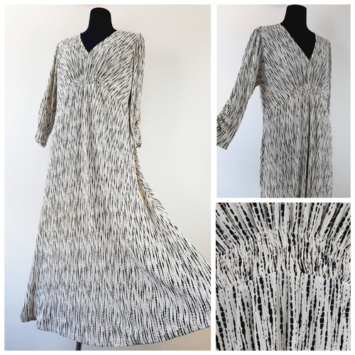 Primark cream black abstract - black,