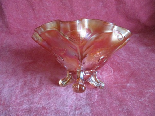 Carnival glass bowl dish - carnival, bowl/dish