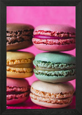 Macaroons Framed Wall Art