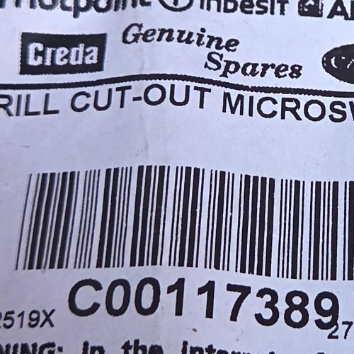 Grill door microswitch - grill,