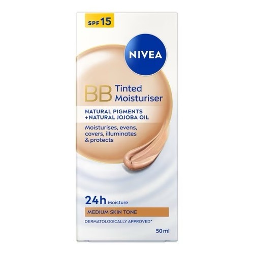 Nivea tinted moisturiser - nivea, bb