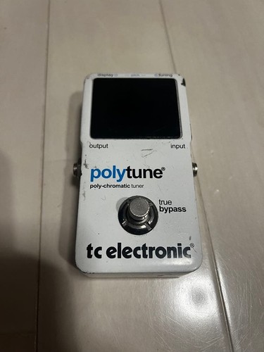 Polytune guitar tuner pedal - guitar,