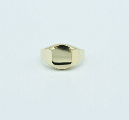 Signet ring medium shiny real - signet,