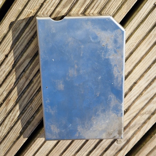 Polished steel cover for - polished,