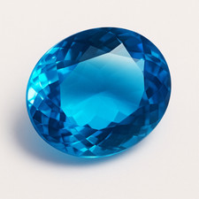 Genuine 18.10 Carat Ocean Blue