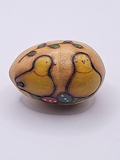 Ukrainian Hand Decorated Easter Egg Ornament Pysanky Folk Art Fertility