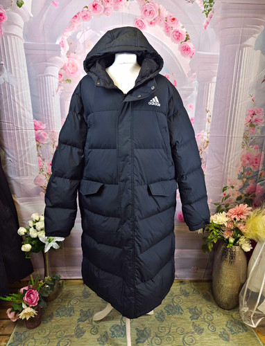 Adidas black long down - adidas,