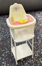 Vintage Barbie HEART FAMILY Highchair for Toddlers 1980s Mattel