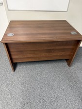 Walnut Office Furniture RH Corner Desk, Pedestal, Bookcase, Cupboard, PC Caddy