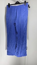 Zara Blue Pajama Trousers Size