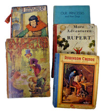 5 Vintage Children's Annuals