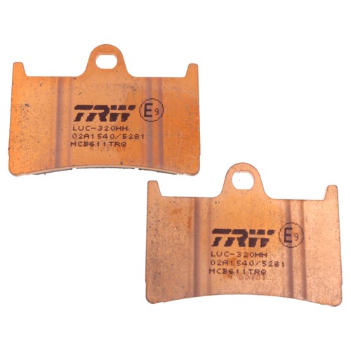 Front brake pads mcb611trq - front, fit