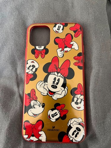 Red and gold minnie mouse - gold,