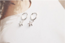 925 Sterling Silver 11mm Hoop